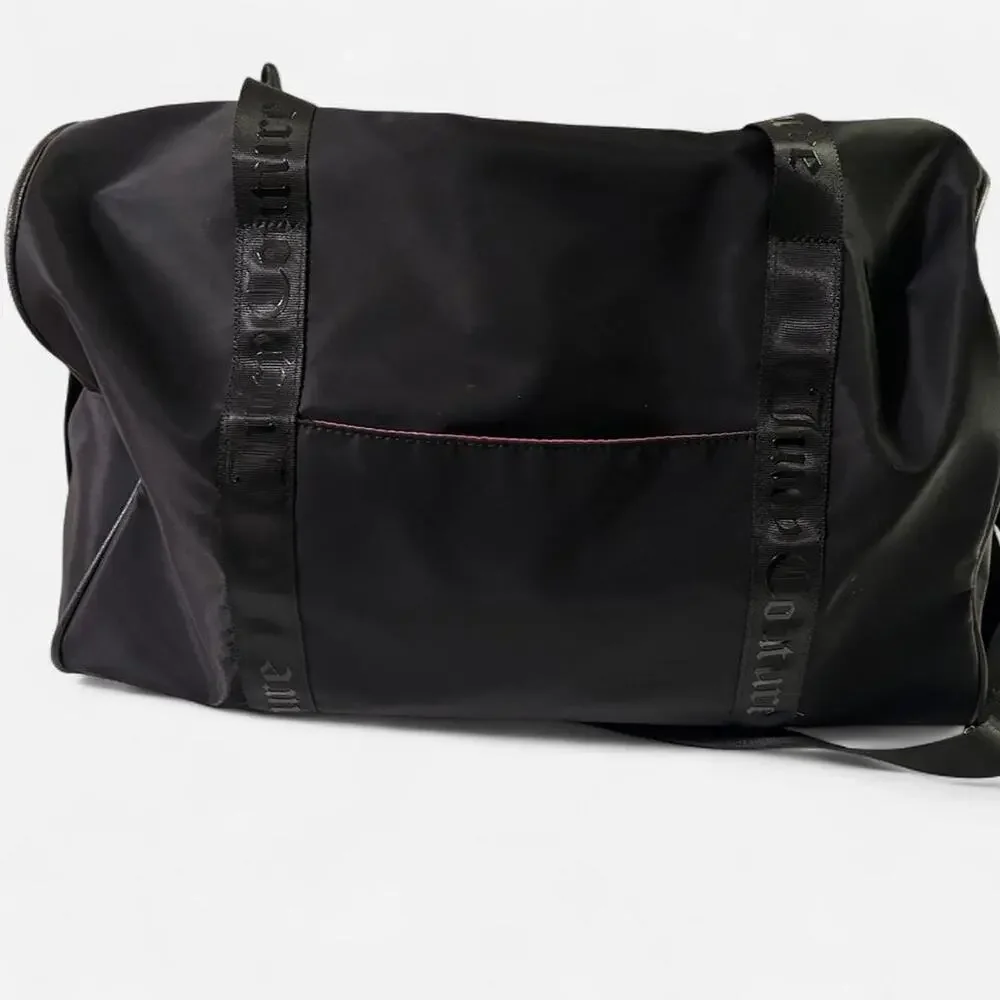 Juicy Couture Black Travel Duffel Bag